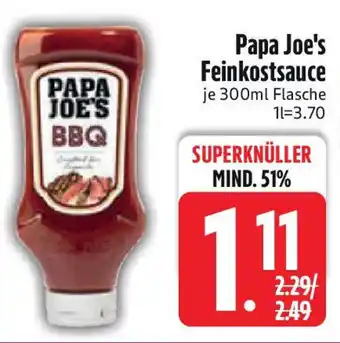 Edeka Papa Joe's Feinkostsauce Angebot