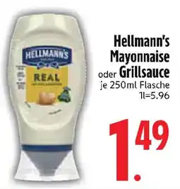 Edeka Hellmann's Mayonnaise oder Grillsauce Angebot