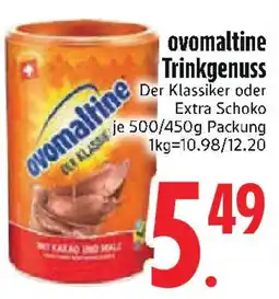 Edeka ovomaltine Trinkgenuss Angebot