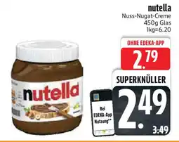 Edeka nutella Nuss-Nugat-Creme Angebot