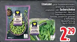 Edeka Edamame oder Zuckerschoten Angebot