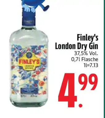 Edeka Finley's London Dry Gin Angebot