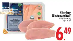 Edeka Hähnchen- Minutenschnitzel Angebot