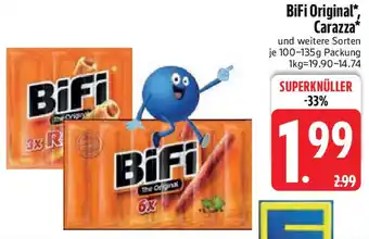 Edeka BiFi Original*, Carazza Angebot