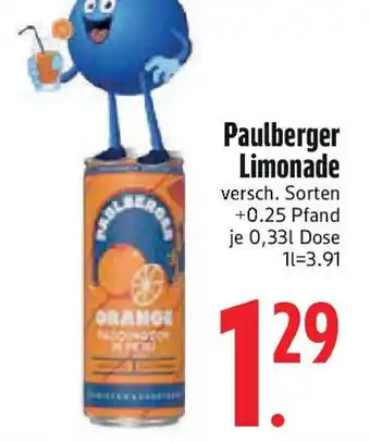 Edeka Paulberger Limonade Angebot