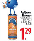 Edeka Paulberger Limonade Angebot