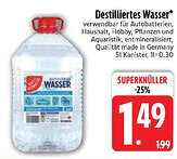 Edeka Destilliertes Wasser Angebot