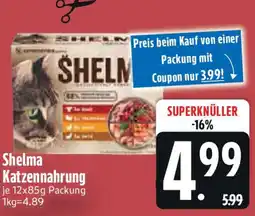 Edeka Shelma Katzennahrung Angebot