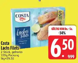 Edeka Costa Lachs Filets Angebot