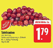 Edeka GUT&GUNSTIG Tafeltrauben Angebot