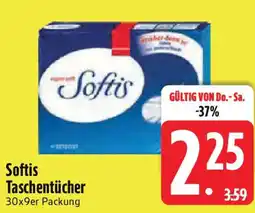 Edeka Softis Taschentücher 30x9er Packung Angebot