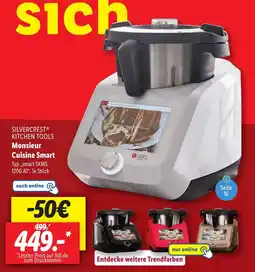 Lidl SILVERCREST KITCHEN TOOLS Monsieur Cuisine Smart Angebot