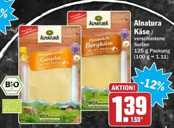 AEZ Alnatura Käse 125g Angebot