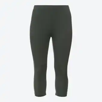 NKD Damen-Caprileggings mit Mesh-Einsatz, große Größen Angebot