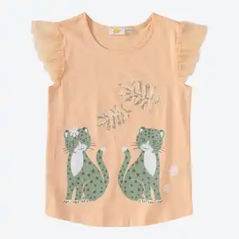 NKD Kinder-Mädchen-T-Shirt mit Tiger-Druck Angebot