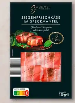 Aldi Nord Gourmet Finest Cuisine Ziegenfrischkäse im Speckmantel Angebot