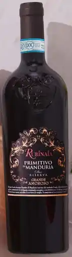 Aldi Nord Rubinaia Primitivo di Manduria Angebot