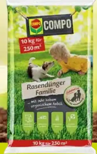 Pflanzen Kölle Compo Rasendünger Familie Angebot