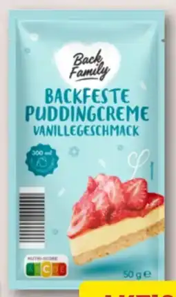 Aldi Nord Back Family Backfeste Pudding Creme Angebot