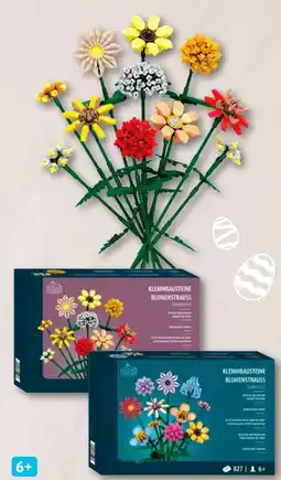 Aldi Nord Playland Klemmbausteine-Blumenstrauß Angebot