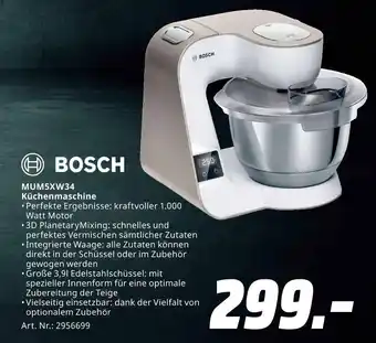 MediaMarkt Bosch küchenmaschine Angebot