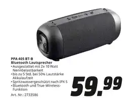 MediaMarkt Ppa 405 bt-b bluetooth lautsprecher Angebot