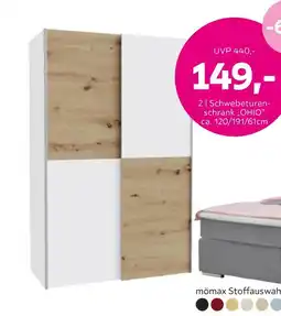 Mömax Schwebetürenschrank „ohio“ Angebot