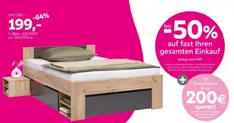 Mömax Bett „azurro“ Angebot