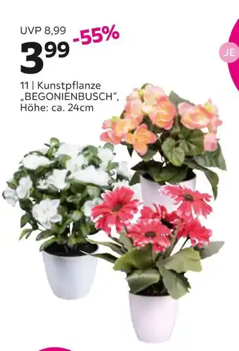 Mömax Kunstpflanze „begonienbusch“ Angebot