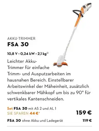 STIHL Fsa 30 Angebot