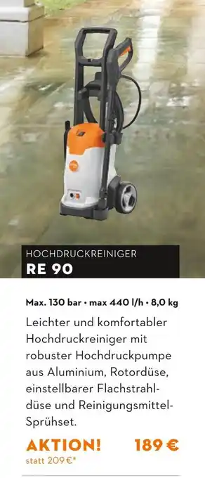 STIHL Hochdruckreiniger re 90 Angebot