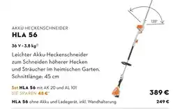 STIHL Stihl akku-heckenschneider hla 56 Angebot