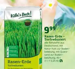 Pflanzen Kölle Rasen-erde – torfreduziert Angebot