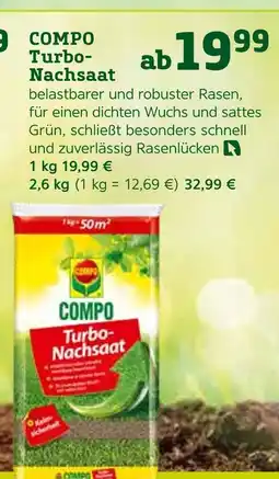 Pflanzen Kölle Compo turbo-nachsaat Angebot