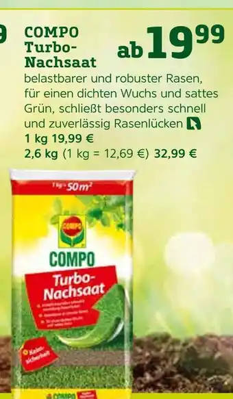 Pflanzen Kölle Compo turbo-nachsaat Angebot