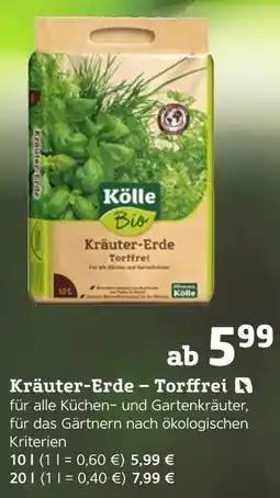 Pflanzen Kölle Kräuter-erde – torffrei Angebot