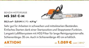 STIHL Stihl benzin-motorsäge ms 261 c-m Angebot