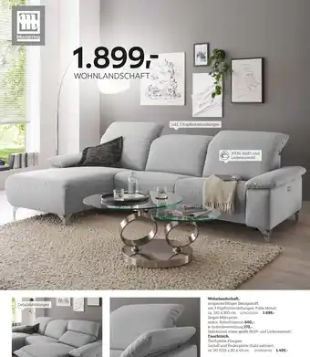 XXXLutz Wohnlandschaft oder couchtisch Angebot