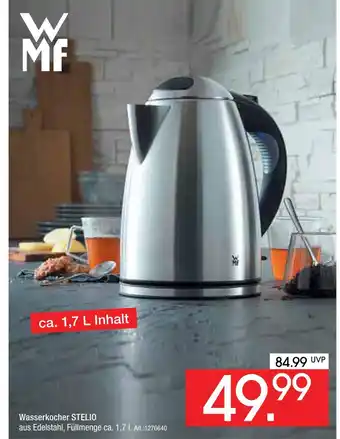 Zurbrüggen Wmf wasserkocher stelio Angebot