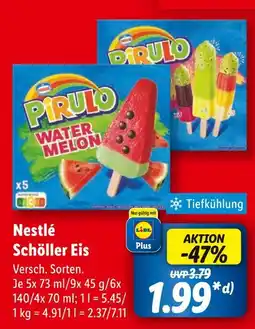 Lidl Nestlé schöller eis Angebot