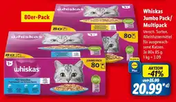 Lidl Whiskas jumbo pack/multipack Angebot