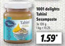 Lidl 1001 delights sesampaste Angebot