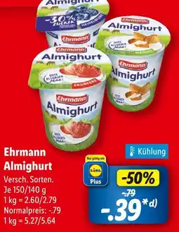 Lidl Ehrmann almighurt Angebot