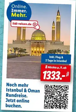 Lidl Inkl. flug & 2 tage in istanbul Angebot