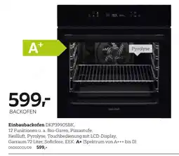 XXXLutz Einbaubackofen dkp39905bk Angebot