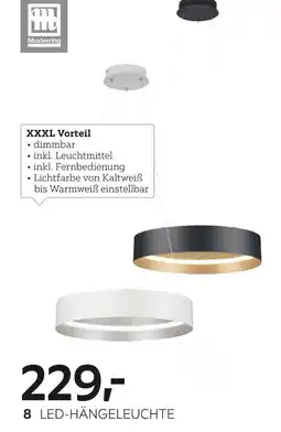 XXXLutz Musterring, led led-hängeleuchte Angebot