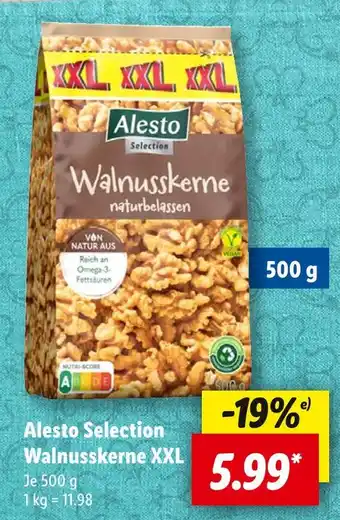 Lidl Alesto walnusskerne xxl Angebot