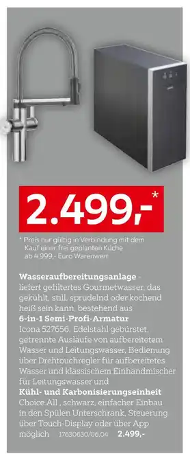 XXXLutz Wasseraufbereitungsanlage Angebot