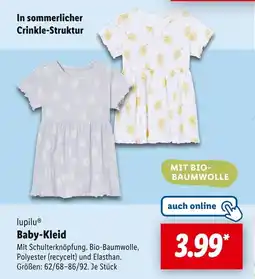 Lidl Lupilu baby-kleid Angebot