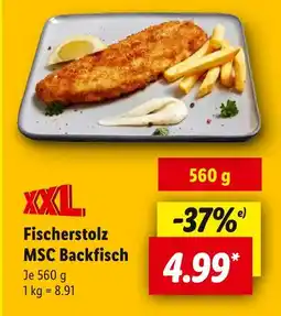 Lidl Xxl fischerstolz msc backfisch Angebot